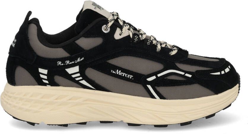 Mercer The Re-Run MAX nubuck 998 black Zwart