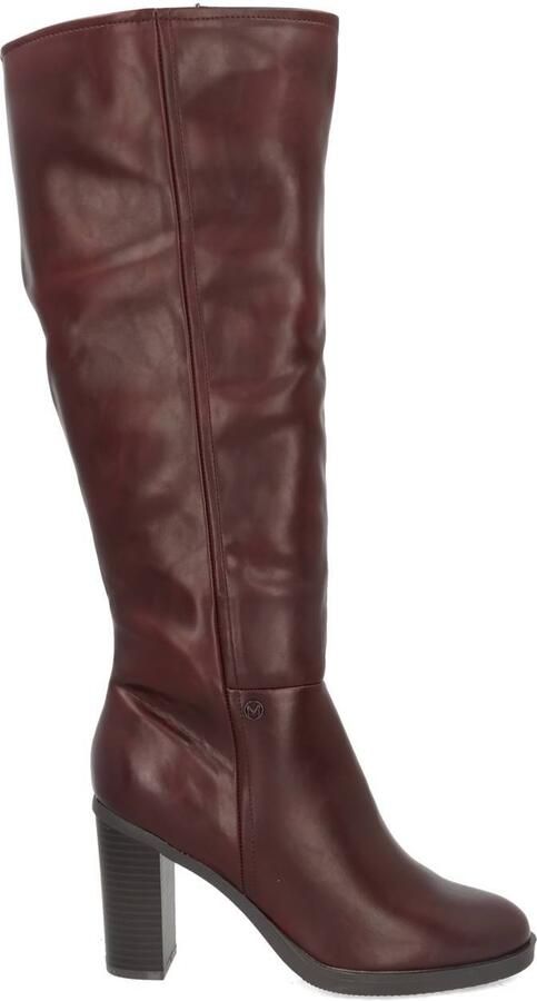 Mexx VINITA TEAGU Hoge Laars met Hak-Burgundy Rood - Foto 3