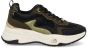 Mexx Sneakers Palma Ora MI001002653W-7100 Groen Zwart - Thumbnail 3