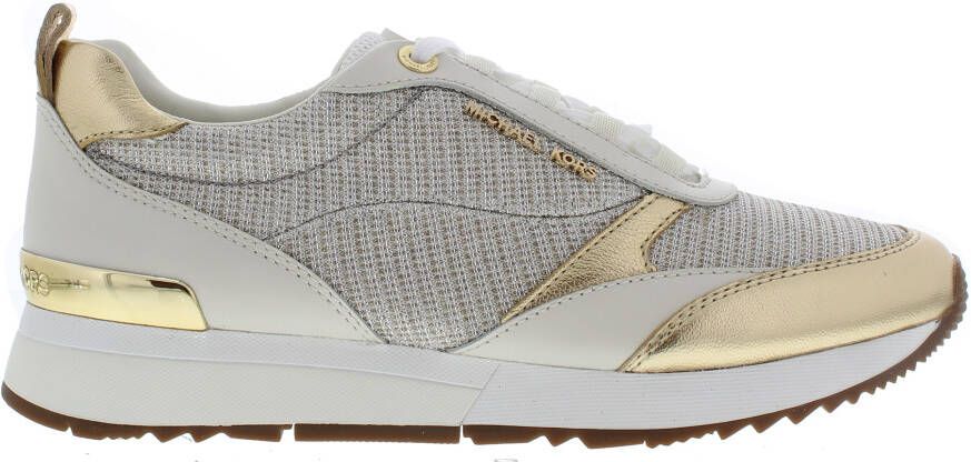 Michael Kors Allie stride trainer champagne Goud