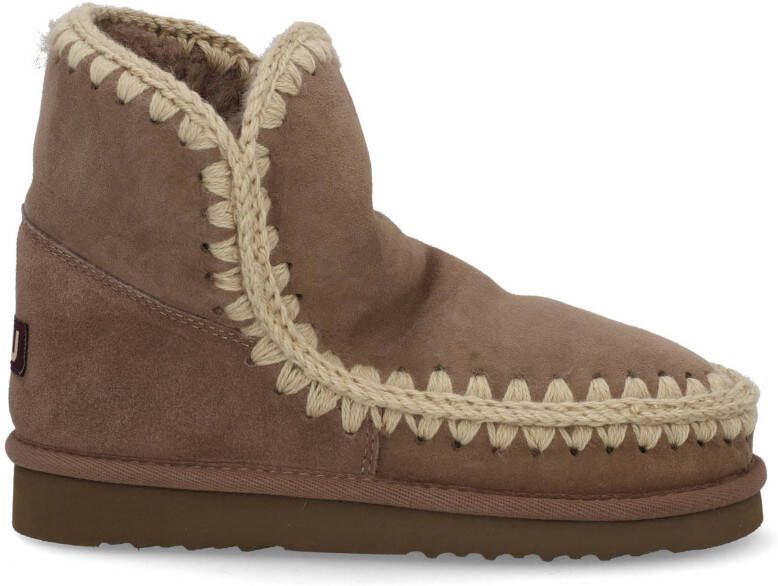 MOU Vachtlaarzen Dames Eskimo 18 Glitter Logo Maat: 40 Materiaal: Suède Kleur: Taupe - Foto 14
