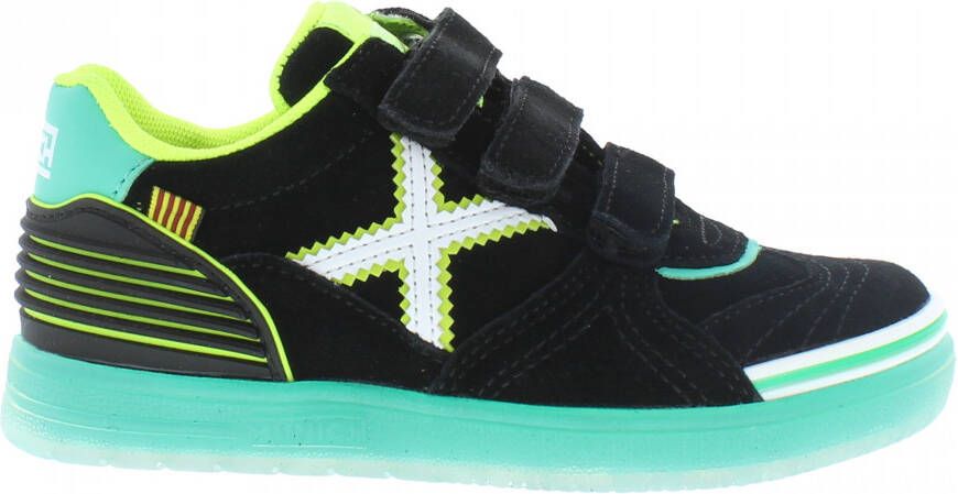 Munich Sneakers Zwart Imitatieleer 091233 Heren - Foto 6