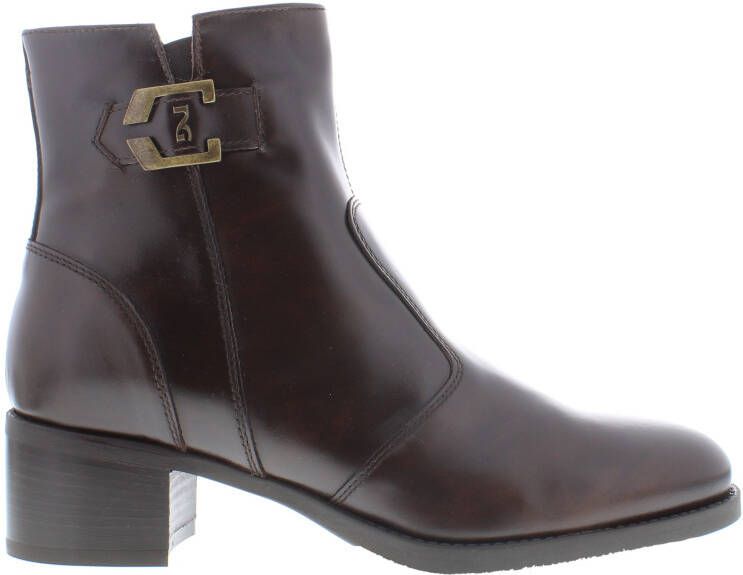 Nero Giardini NeroGiardini I308232D 300 Donkerbruine enkellaarzen - Foto 5