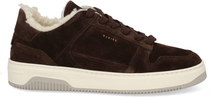 Nubikk Basket Court Fur dk brown Bruin
