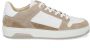 NUBIKK Lage Sneakers Heren Basket Court Heren Maat: 46 Materiaal: Nubuck Kleur: Wit - Thumbnail 4