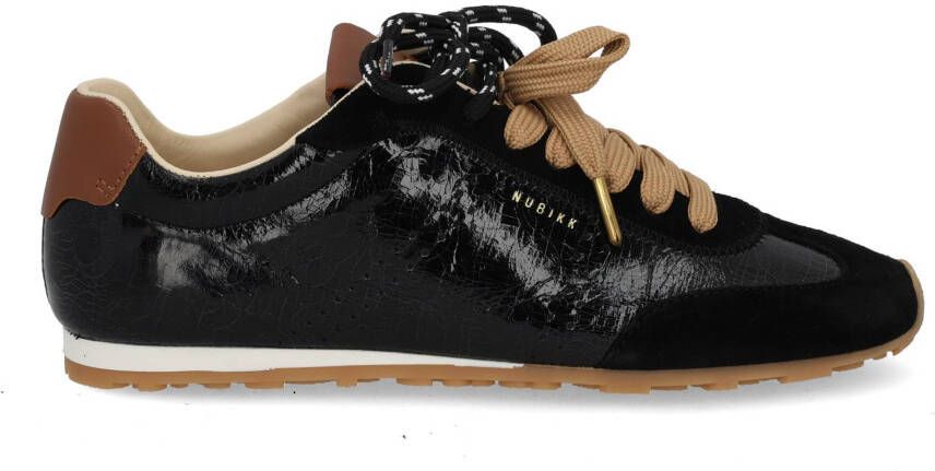 NUBIKK Lage Sneakers Dames Billy Lou Maat: 37 Materiaal: Lakleer Kleur: Zwart - Foto 2