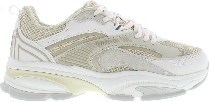 NUBIKK Lage Sneakers Dames Comet Runner Maat: 36 Materiaal: Leer Kleur: Beige - Foto 4
