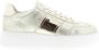 NUBIKK Lage Sneakers Dames Elise Wing Maat: 37 Materiaal: Leer Kleur: Goud - Thumbnail 2