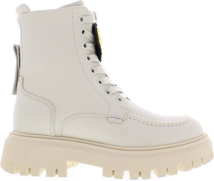 Bruin Tinten Fae Aubine Jr Veterboots Laarzen Met Veters Meisjes Beige - Foto 6