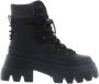 Nubikk Flore Montagne biker boot van leer met nubuck details - Thumbnail 6