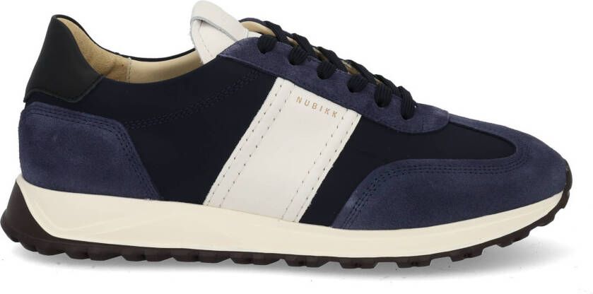 NUBIKK Lage Sneakers Heren Glen Hendrix Maat: 43 Materiaal: Suède Kleur: Blauw - Foto 4