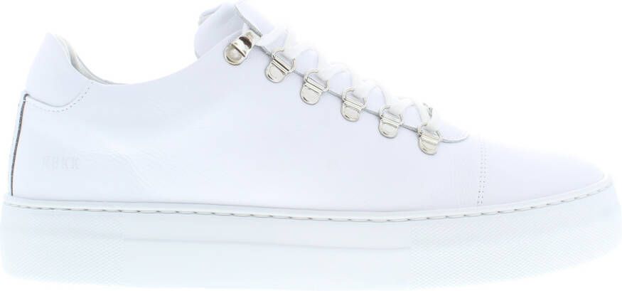 NUBIKK Lage Sneakers Heren Jagger Classic Maat: 46 Materiaal: Leer Kleur: Wit - Foto 8
