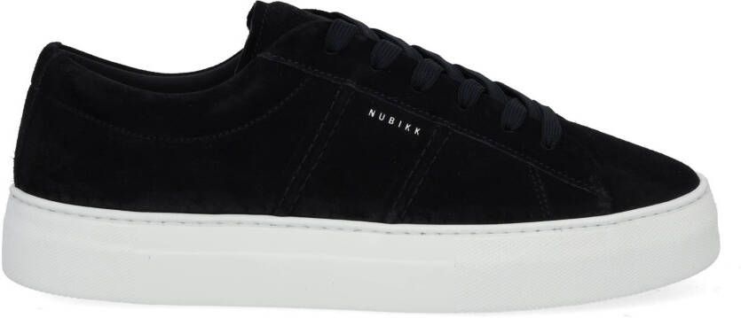 NUBIKK Lage Sneakers Heren Jagger Morris Maat: 42 Materiaal: Suède Kleur: Blauw
