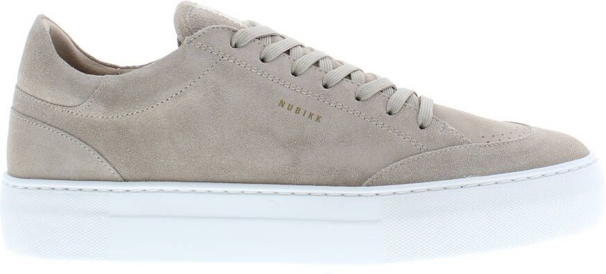 NUBIKK Lage Sneakers Heren Jagger Tora Maat: 41 Materiaal: Suède Kleur: Beige - Foto 4