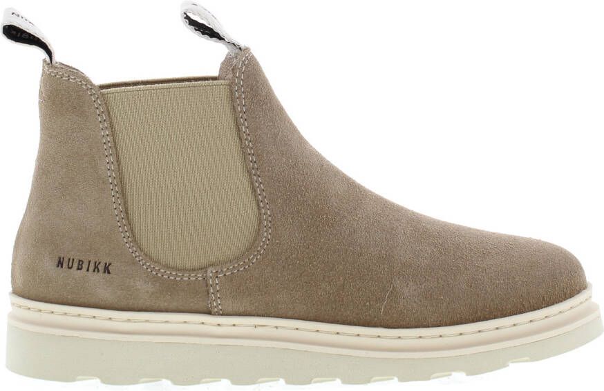 Nubikk Jonah Rai JR suède chelsea boots taupe Bruin Suede 35 - Foto 4