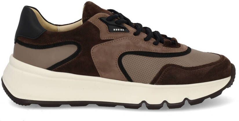 Nubikk Luca Noa dk brown combi multi bruin