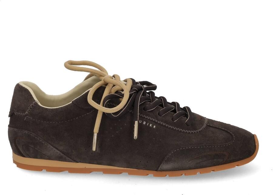 Nubikk Billy Lou II suède sneakers donkerbruin - Foto 4