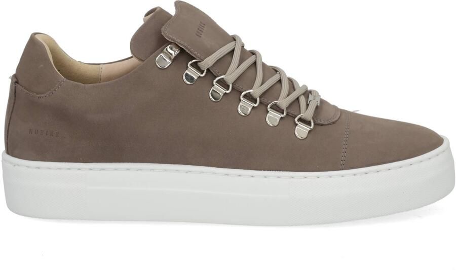 NUBIKK Lage Sneakers Heren Jagger Classic Maat: 43 Materiaal: Nubuck Kleur: Grijs - Foto 4