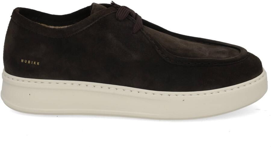 NUBIKK Lage Sneakers Heren Vick Ryan Maat: 41 Kleur: Bruin