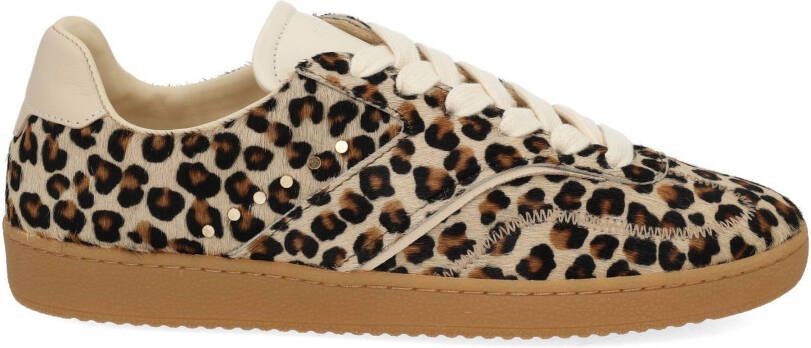 NUBIKK Lage Sneakers Dames Ray Owen Studs Maat: 37 Materiaal: Ponyhair Kleur: Bruin - Foto 6