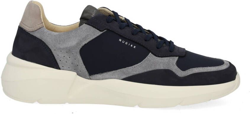 Nubikk Rocky Road Wave navy combi grey multi blauw