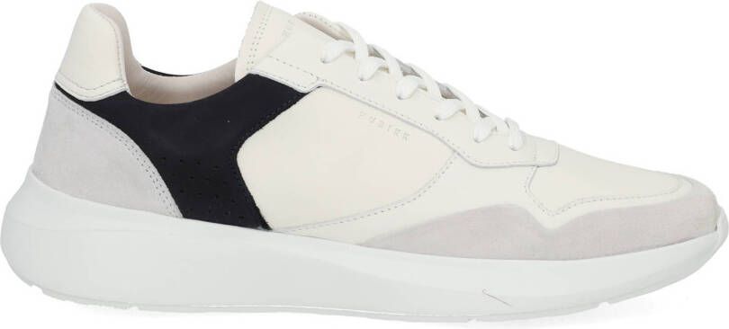 NUBIKK Lage Sneakers Heren Rock Road Wave Maat: 46 Materiaal: Leer Kleur: Wit - Foto 2