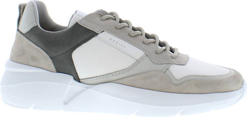 Nubikk Roque road wave white grey Wit