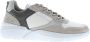 NUBIKK Lage Sneakers Heren Roque Road Wave Maat: 41 Materiaal: Leer Kleur: Wit - Thumbnail 5