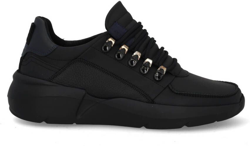 Nubikk Roque Roman black raven blue Zwart