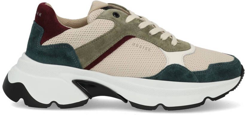 NUBIKK Lage Sneakers Dames Ross Jaden Maat: 37 Materiaal: Suède Kleur: Groen - Foto 4