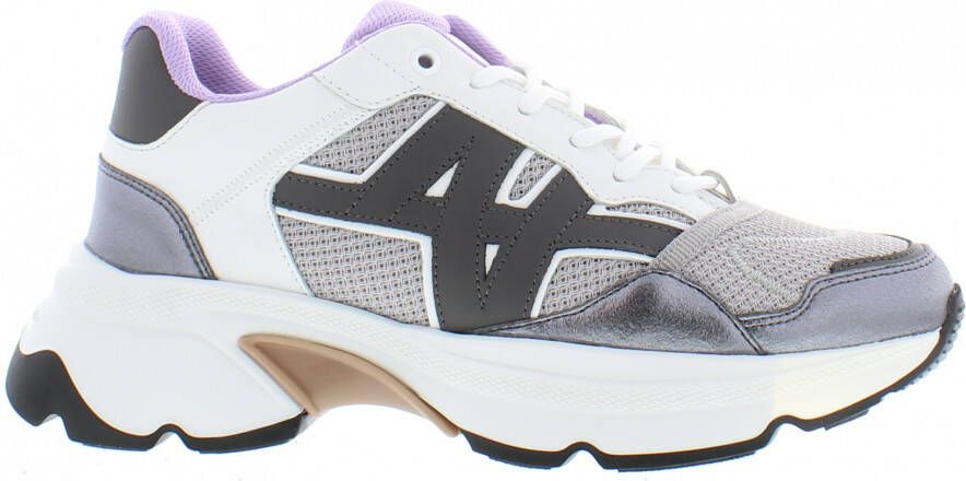 Nubikk Verhoog je sneaker game met 5 cm zoolhoogte Grijs Dames