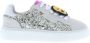 Nubikk leren sneakers wit zilver glitters Meisjes Leer Effen 28 - Thumbnail 3