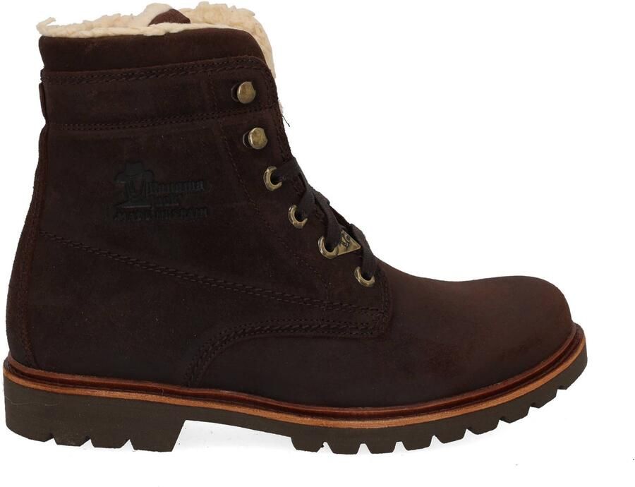 Panama Jack P03 AVIATOR VELOUR Vrije tijd half-hoog Heren veterschoen Heren sneakers Bruin - Foto 13