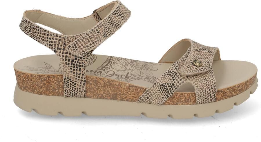 Panama Jack beige leren dames sandalen Sulia B27 - Foto 2
