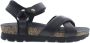 Panama Jack Zwarte Plateau Sandalen Serena Black Dames - Thumbnail 5