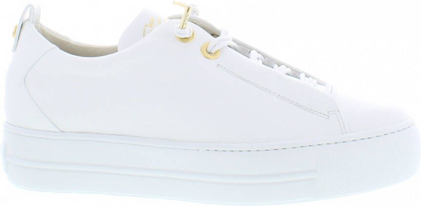 PAUL GREEN Lage Sneakers Dames 5017 Maat: 42 Materiaal: Leer Kleur: Wit - Foto 14