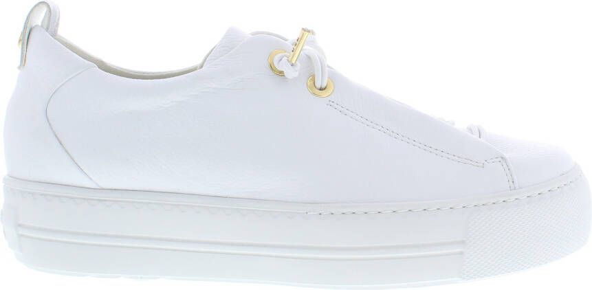 PAUL GREEN Lage Sneakers Dames 5017 Maat: 42 Materiaal: Leer Kleur: Wit - Foto 13
