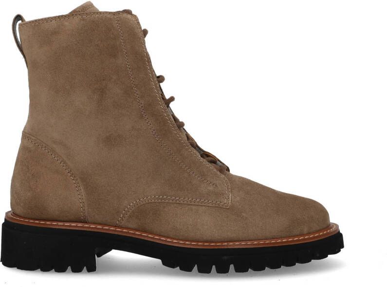 PAUL GREEN Veterboots Dames 8198 Maat: 39 Materiaal: Suède Kleur: Beige - Foto 5