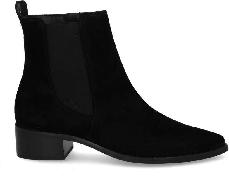 PAUL GREEN Enkellaarsjes Dames 8271 Maat: 37 Materiaal: Suède Kleur: Zwart - Foto 5