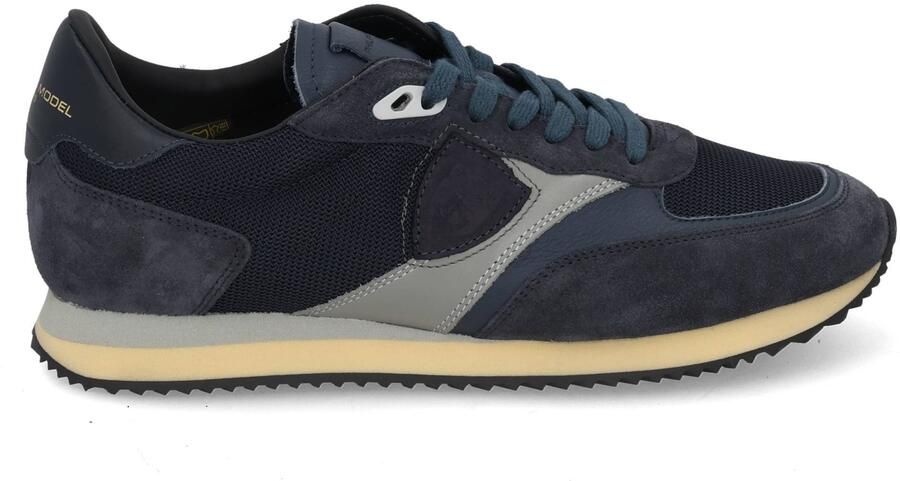 Philippe Model BLVille low bleu gris donkerblauw