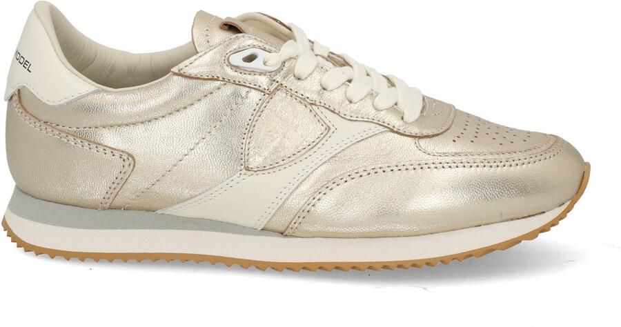 Philippe Model Blville low metal platinum Goud