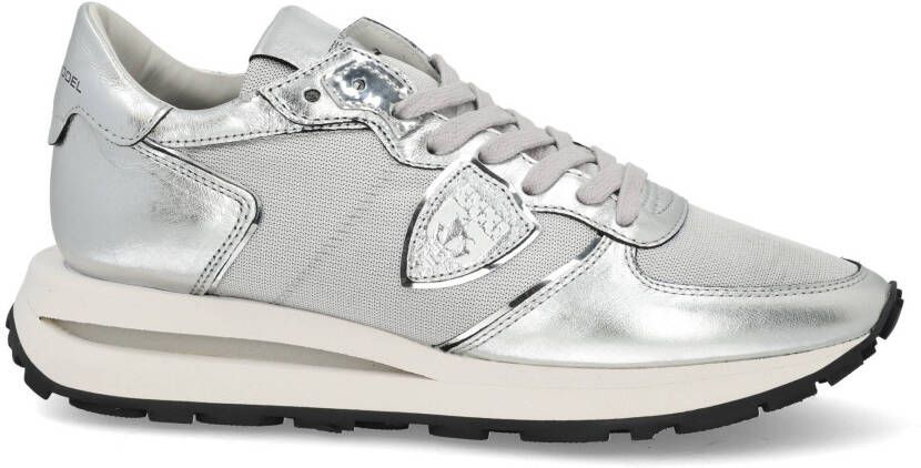 PHILIPPE MODEL Lage Sneakers Dames Tropez Haute Low Woman Maat: 37 Materiaal: Textiel Kleur: Beige - Foto 18
