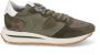 PHILIPPE MODEL Lage Sneakers Dames Tropez Haute Low Maat: 45 Materiaal: Suède Kleur: Groen - Thumbnail 2
