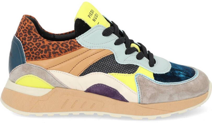 PIEDI NUDI PiediNudi Lage Sneakers Dames Selva 17.01 Maat: 39 Materiaal: Suède Kleur: Beige - Foto 4