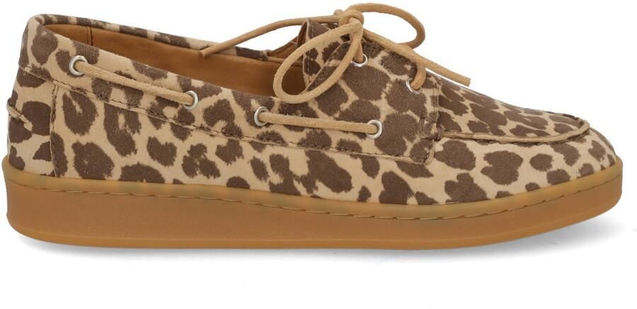 Piedi Nudi Dames Instappers & Ballerina's Porta H-fit Leopard Mocassins Multi - Foto 3
