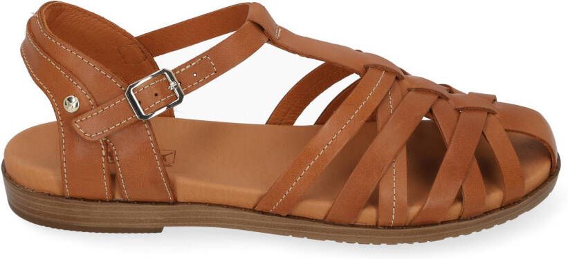 Pikolinos W8Q-0803~~~~~~~~~~~~~~~~~~~~~~ Platte sandalen Cognac - Foto 8