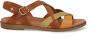 Pikolinos W8Q-0894 ~FORMENTERA~~~~~~~~~ Platte sandalen Bruin - Thumbnail 3