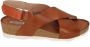 Pikolinos Romantische Mahon Sleehak Sandalen Brown Dames - Thumbnail 11