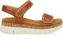 Pikolinos Bruine damessandaal Palma stijl Brown Dames - Thumbnail 3