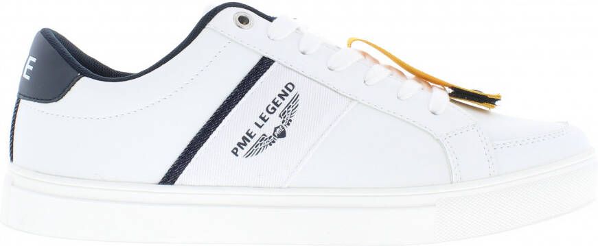 PME Legend Sneakers Eclipse Sportsleather White Navy(PBO2203270 906 ) - Foto 6